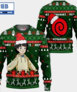 uzumaki himawari satan claus naruto anime christmas 3d sweater 2 Ndhnt