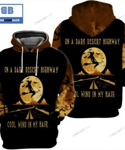 witch on the dark desert highway cool wind in my hair halloween 3d hoodie 3 UhpEy