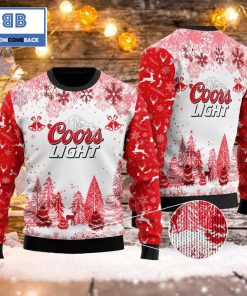 Xmas Coors Light Christmas 3D Sweater