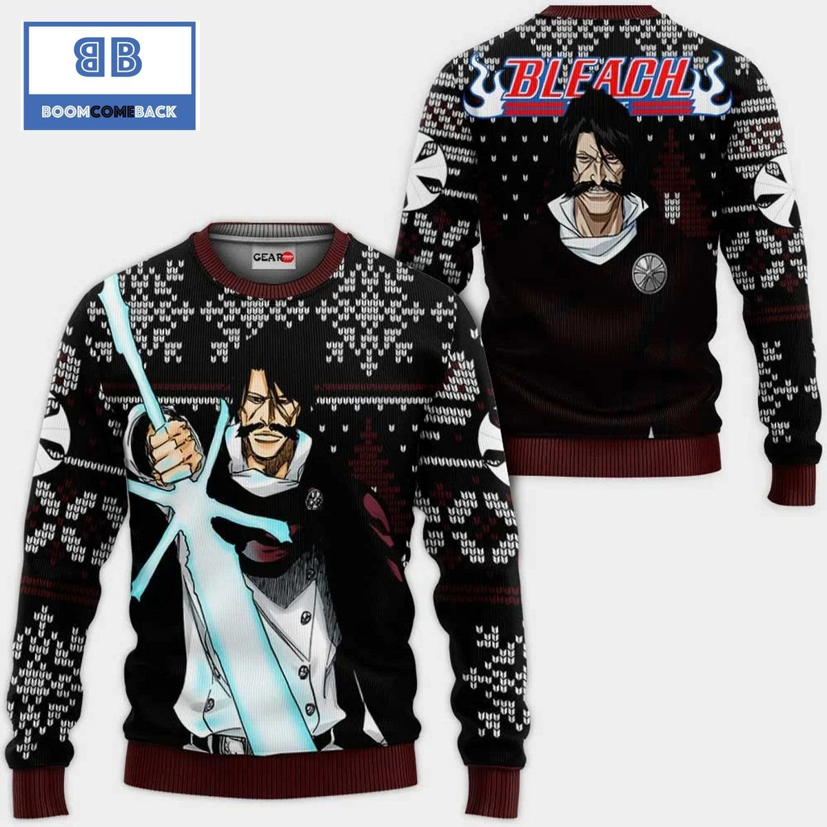 Yhwach Bleach Anime Ugly Christmas Sweater