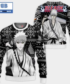 zangetsu bleach anime ugly christmas sweater 2 KeqBh