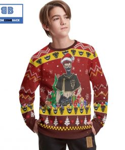 zora ideale black clover anime christmas custom knitted 3d sweater 2 U5Qp9