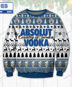absolut vodka country of sweden christmas ugly sweater 4 yRjW2