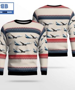alaska airlines boeing 737 900er ugly christmas sweater 2 Kg5pJ