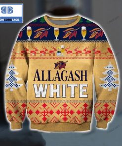Allagash White Beer Christmas Ugly Sweater