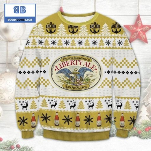 Anchor Brewing Co Ugly Christmas Sweater