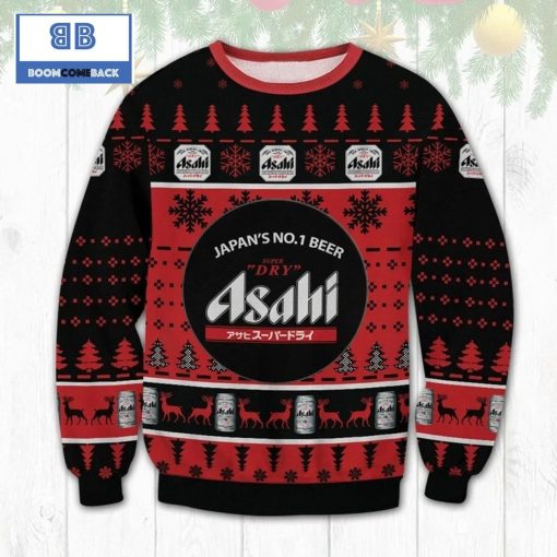 Asahi Beer Ugly Christmas Sweater