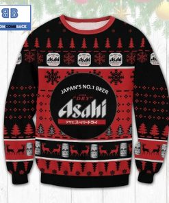 asahi beer ugly christmas sweater 4 K299Z