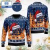 Baltimore Orioles Santa Claus Hat Ho Ho Ho 3D Custom Name Ugly Christmas Sweater