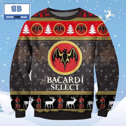 Bacardi Vodka Christmas Ugly Sweater