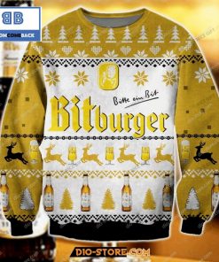 Bitburger Beer Christmas Ugly Sweater