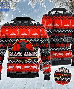 black angus cattle ugly christmas sweater 3 7nEQa