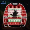 Black Angus Cattle Ugly Christmas Sweater
