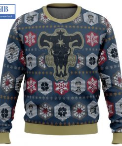 Black Clover Asta Black Bull Ugly Christmas Sweater