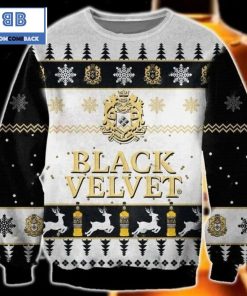Black Velvet Whisky Ugly Christmas Sweater