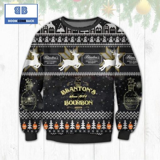 Blanton’s Bourbon Christmas Ugly Sweater