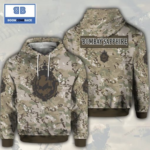 Bombay Sapphire Camouflage 3D Hoodie