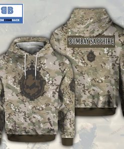 bombay sapphire camouflage 3d hoodie 4 5l7EQ