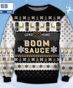 Boomsauce Beer Christmas Ugly Sweater