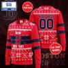 Borussia Dortmund Custom Name And Number 3D Ugly Christmas Sweater