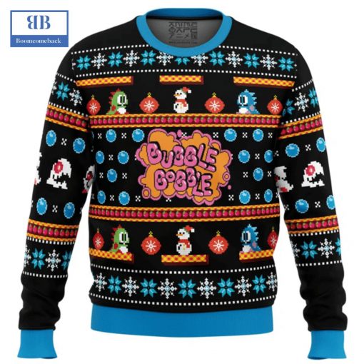 Bubble Bobble Ugly Christmas Sweater