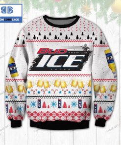 Bud Ice Beer Christmas Ugly Sweater