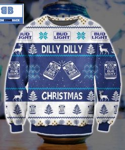 bud light dilly dilly christmas ugly sweater 4 e119v