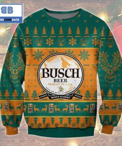 busch beer christmas ugly sweater 2 02jDR