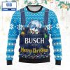 Busch Light 3D Christmas Ugly Sweater