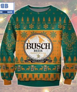 busch beer product of usa ugly christmas sweater 2 NvYGm