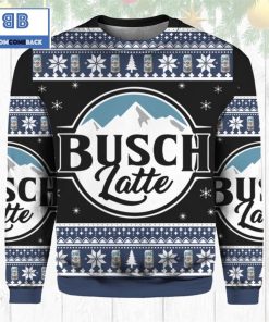 Busch Latte Snowflake Ugly Christmas Sweater