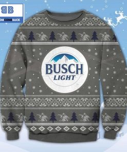 busch light grey ugly christmas sweater 2 hv7zk
