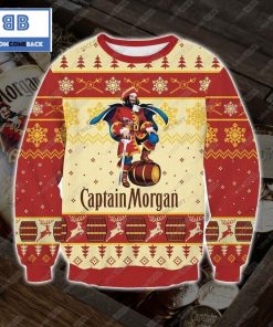 Captain Morgan Whiskey Christmas Ugly Sweater
