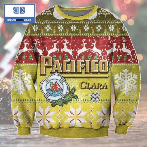 Cerveza Pacifico Clara Christmas Ugly Sweater