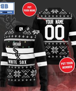chicago white sox mlb custom name and number christmas ugly sweater 2 JohpM