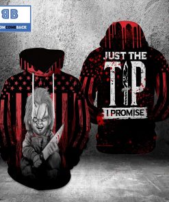 chucky just the tip i promise halloween black 3d hoodie 3 ObXnW