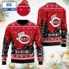 Cleveland Indians Santa Claus Hat Ho Ho Ho 3D Custom Name Ugly Christmas Sweater