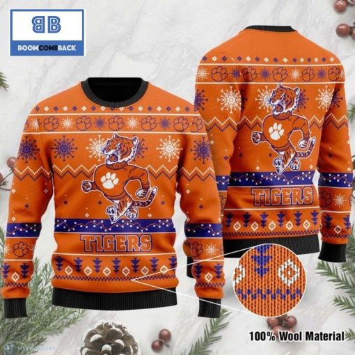 Clemson Tigers Football Ugly Christmas Sweater