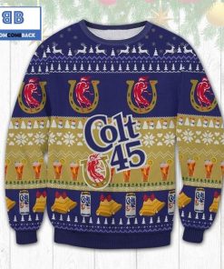 colt 45 beer ugly christmas sweater 2 Fwl0e