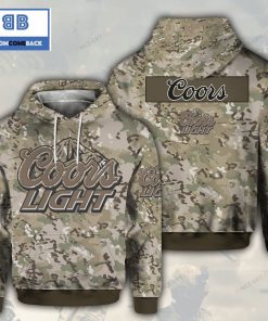 coors light camouflage 3d hoodie 2 3WwMP