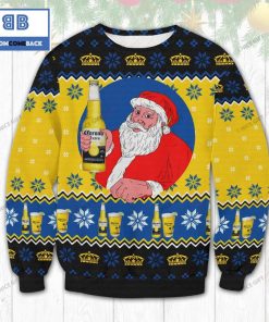 corona extra beer santa claus christmas ugly sweater 2 m6dLl