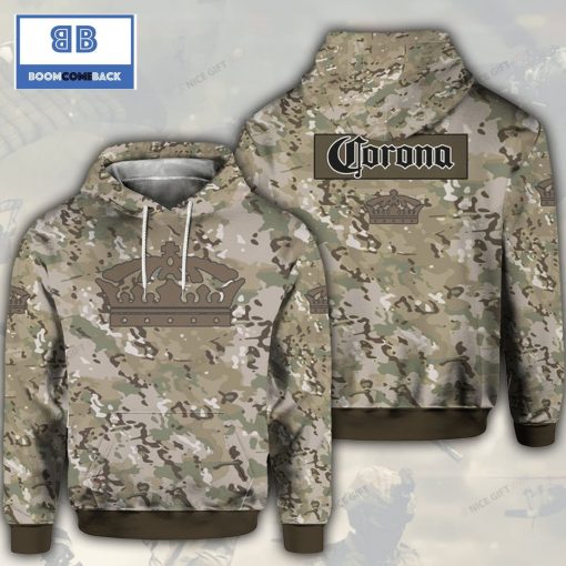 Corona Extra Camouflage 3D Hoodie