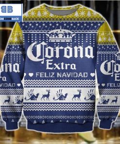 corona extra feliz navidad ugly christmas sweater 2 W5XpG