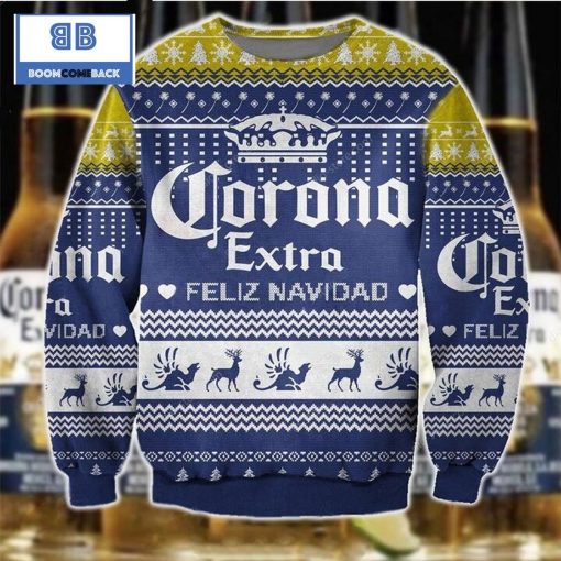 Corona Extra Feliz Navidad Ugly Christmas Sweater