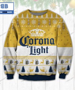 corona light beer christmas ugly sweater 4 Ocw6P