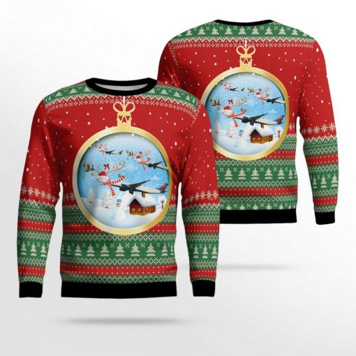Delta Air Lines Airbus A330-941n Ugly Christmas Sweater