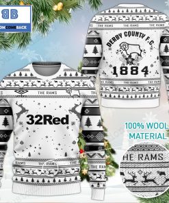 derby county fc the rams 3d ugly christmas sweater 3 e5YWX
