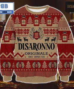 disaronno originale since depuis 1525 ugly christmas sweater 3 8tMnx