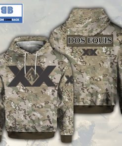 Dos Equis XX Camouflage 3D Hoodie