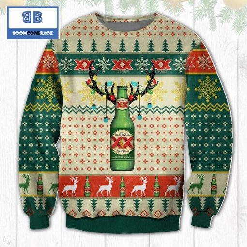 Dos Equis XX Reindeer Christmas Sweater